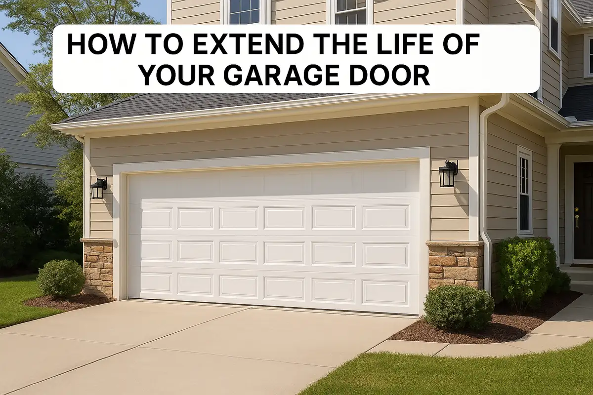 How to Extend the Life of Your Garage Door | Action Garage Door Repair & Systems