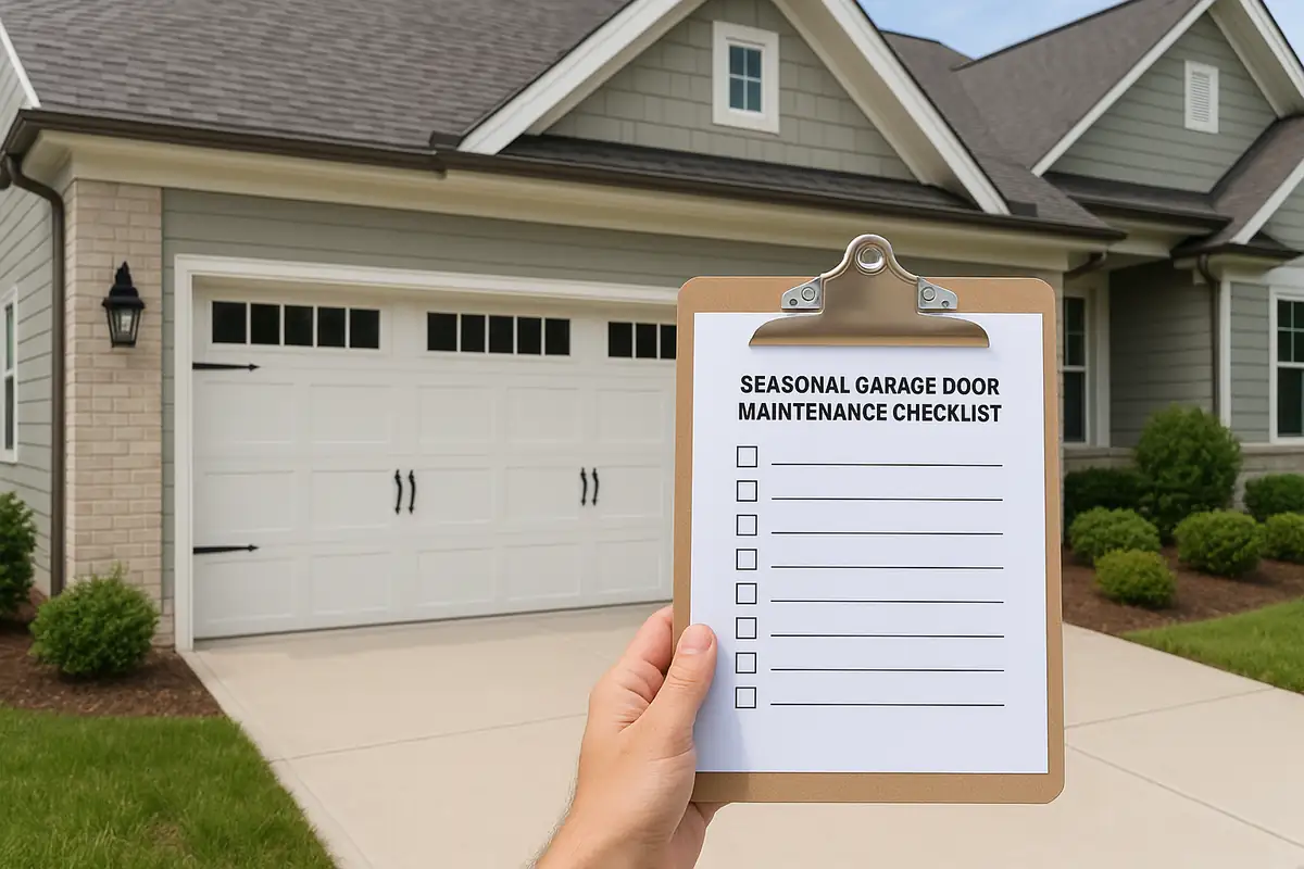 Seasonal Garage Door Maintenance Checklist for Austin, TX | Action Garage Door Repair & Systems