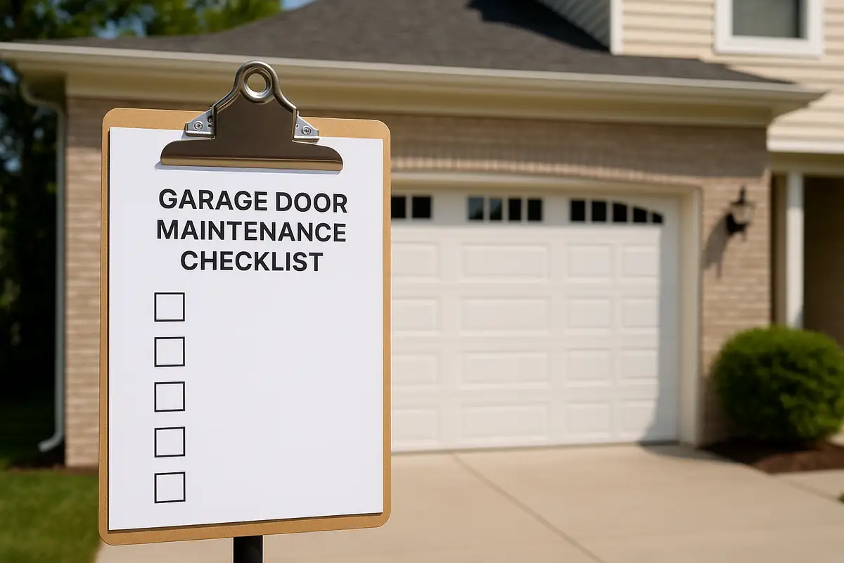 Seasonal Garage Door Maintenance Checklist: Keep Your Austin Home Safe