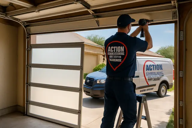 Garage Door Spring Repair — Austin