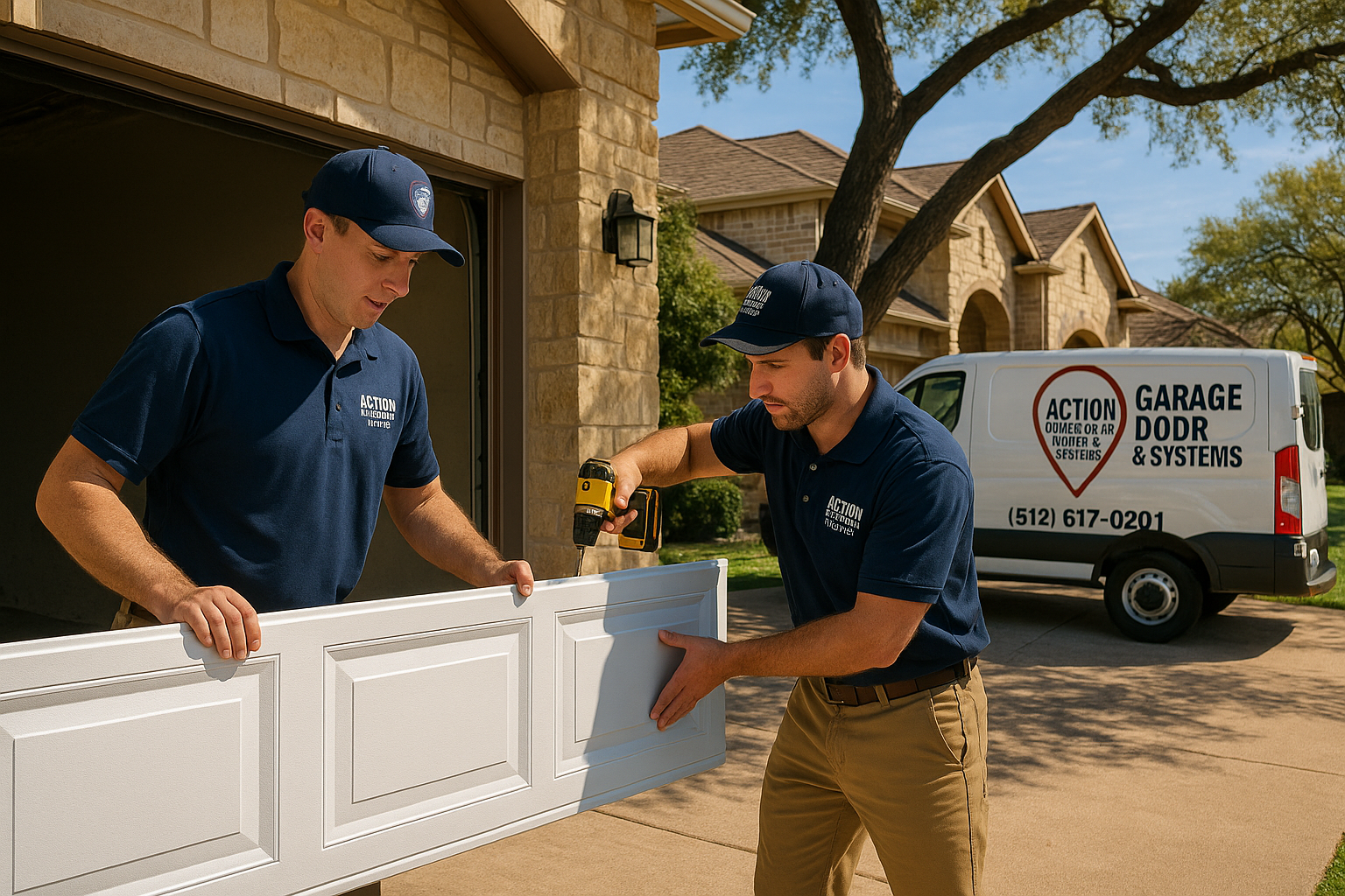 Garage Door Installation in Austin