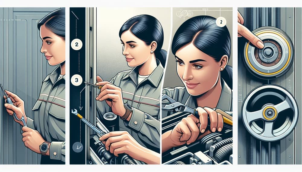 Garage door work in Austin