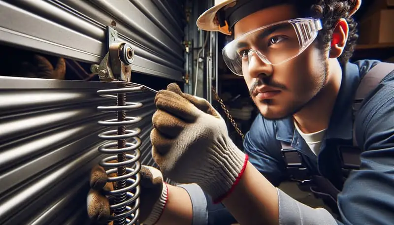 Garage Door Spring Repair — Sprinkle