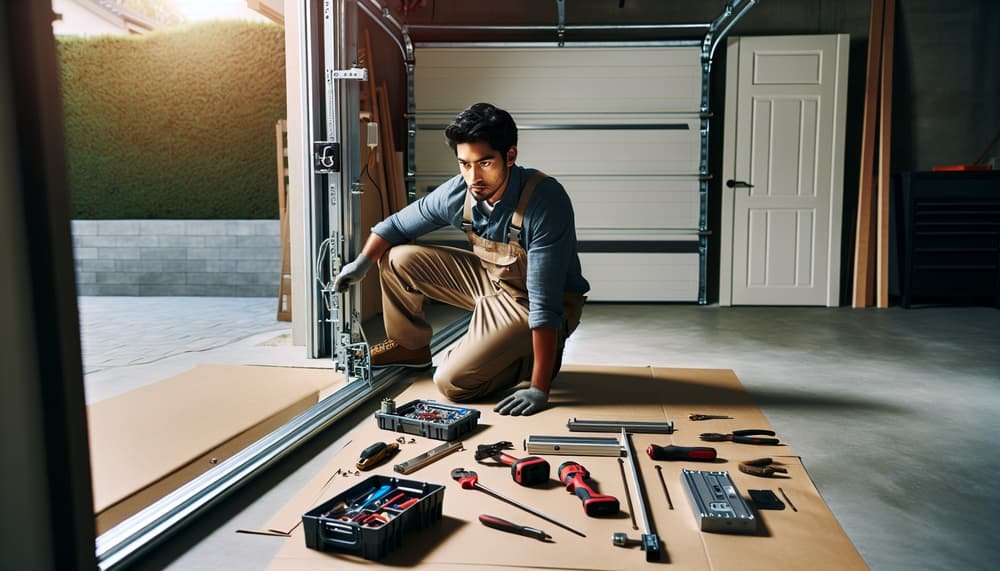 Garage door work in Austin